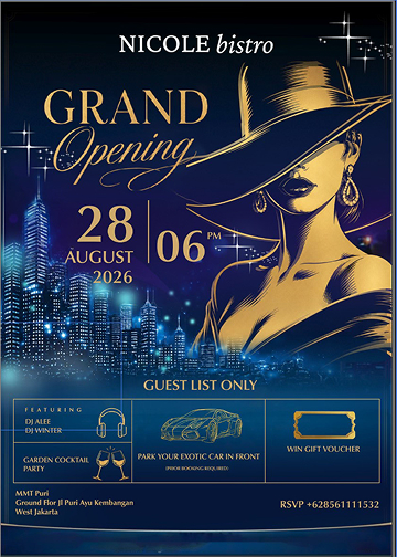 NICOLE bistro Grand Opening